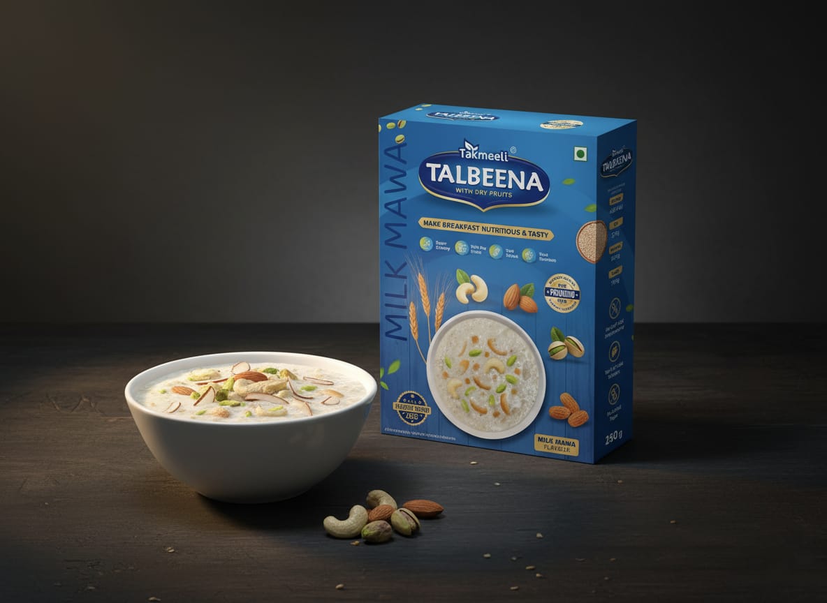 Talbeena with Dry Fruits – Nutritious Milk Mawa Breakfast Mix | Energy-Rich Healthy Meal