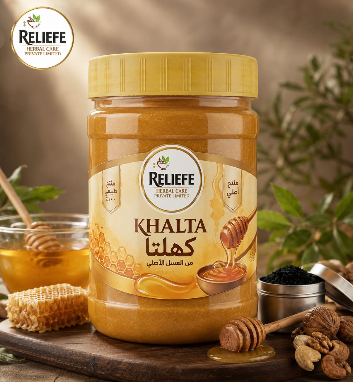 Khalta Herbal Honey Blend – Premium Natural Energy & Wellness Formula